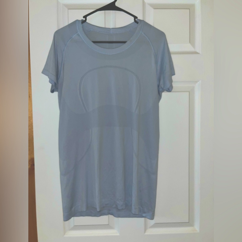 Baby Blue Lululemon Swiftly T-Shirt